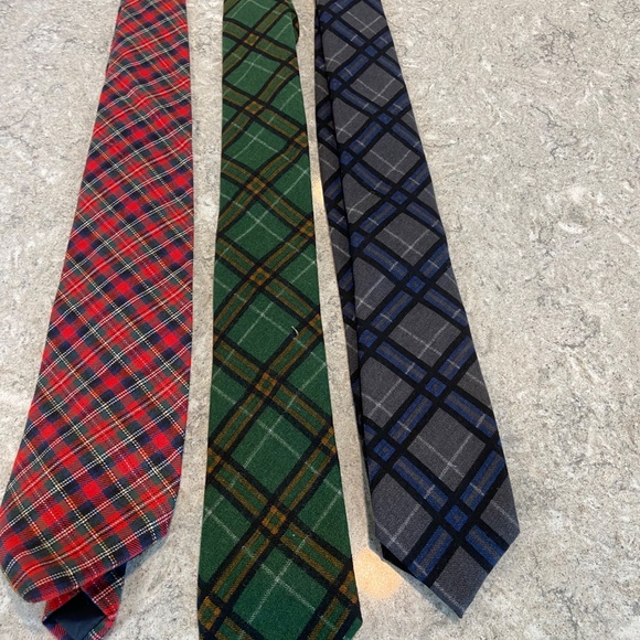 Wool Ties-Lot of 3 - Picture 2 of 5